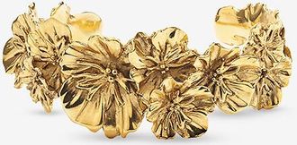 Goossens Paris Goldener Armreif Fleur de Pavot