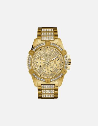 Guess Mens Guess W0799G2 Frontier Gold Mens Watch