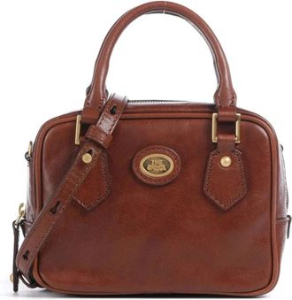 The Bridge Handbags - Dames - Handtassen - Bruin - ONE Size - Leer - Tassen