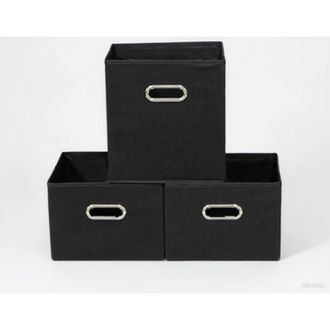 OEM Cubos De Almacenamiento Para Comercio Electr&oacute;nico, Cajas Plegables De 12 X 12 Cm, Cestas De Almacenamiento Para Armarios Y Estantes, Juego De 3, Color