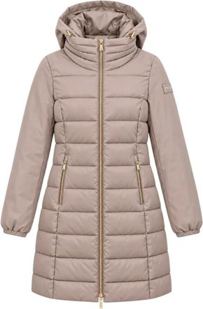 Yes-Zee O045 M500 Abrigo Acolchado - Coats - Mujer - Beige - XL