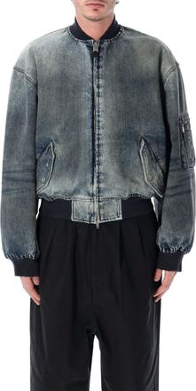 Balenciaga Light Blue Bomber Jacket