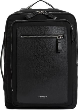 Giorgio Armani Zaino in poliestere - - Bags - Uomo - Nero - ONE SIZE