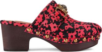 Kurt Geiger 35 mm Mansion muiltjes met adelaar-bedel - Rood