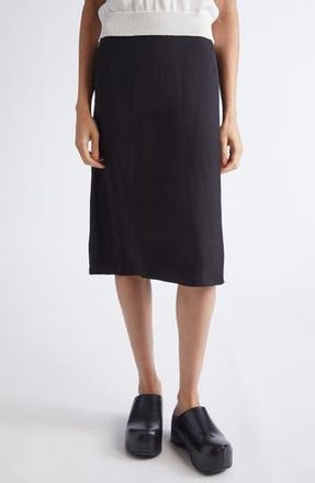 Marni Pleated Midi Skirt in 00N99 Black at Nordstrom Rack, Size 6 Us / 42 It