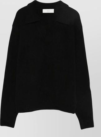 Dunst wool polo sweater