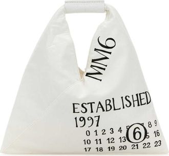 Maison Margiela White Fabric Mini Japanese Handbag