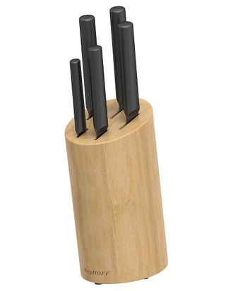 Berghoff Berghoff Dina Boron 6Pc Stainless Steel Knife Block Set
