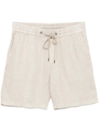 James Perse linen shorts - men - Linen/Flax - 3 - Neutrals