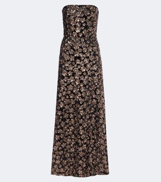 Max Mara Elegante sequined gown