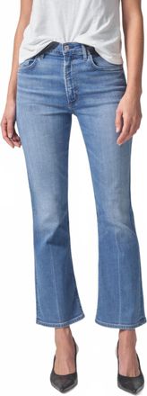 Citizens Of Humanity Isola Cropped Bootcut Jeans In Splendor