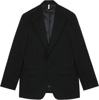 Sunflower Blazer monopetto in lana - Nero