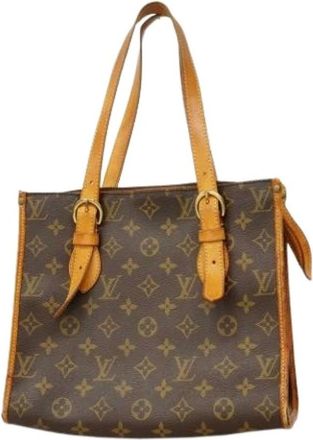 Louis Vuitton Pre-owned Handbags, female, Brown, Size: ONE SIZE Pre-owned Popincourt Tote