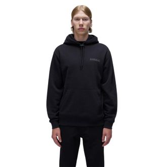 Napapijri Herenhoodie met Albula-logo (Zwart)