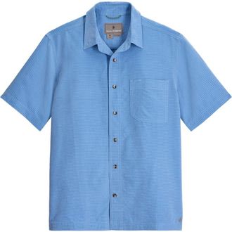 Royal Robbins Desert Pucker Button-Up Shirt in Parisian Blue at Nordstrom, Size Xxx-Large