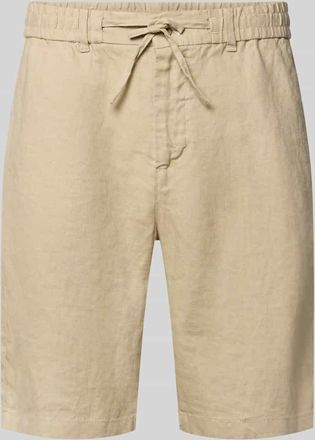 GANT Shorts aus Leinen mit Ges&auml;&szlig;taschen in Beige, Gr&ouml;&szlig;e XXXL