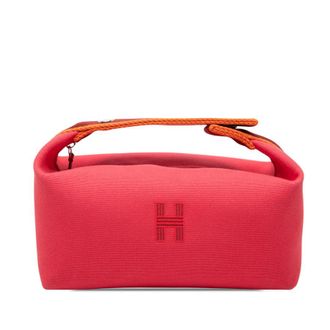Herm&egrave;s Pre-owned Hermes Small Toile Bride A Brac Case Ladies AEI9X8UFVG92HAH7