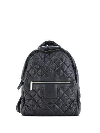 Chanel Coco Cocoon Quilted Nylon Large backpack - Nero