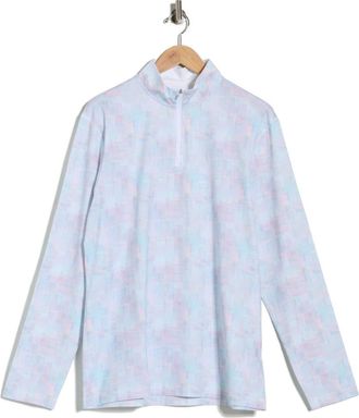 Bugatchi Anthony OoohCotton Quarter Zip Pullover in Mint at Nordstrom Rack, Size Xxx-Large