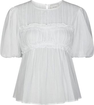 Neo Noir Mujer, Blusas y Camisas, Blanco, Talla: S