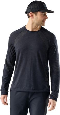 Smartwool Mens Intraknit Seamless Long-Sleeve Black XXL