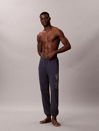 Calvin Klein Pantal&oacute;n De Ch&aacute;ndal De Estar Por Casa De Felpa Francesa