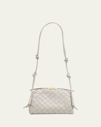 Bottega Veneta Zip Leather Pouch Shoulder Bag