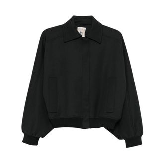 Semicouture Renie Bomber Jacket - Jackets - Mujer - Negro - M