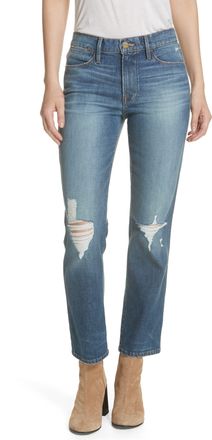 Frame Denim Womens Frame Le High Double Needle Straight Leg Jeans - Size 24