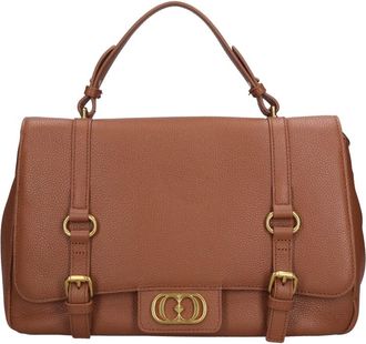 La Carrie Atena Grote Tas - Dames - Handtassen - Bruin - ONE Size - Leer - Tassen