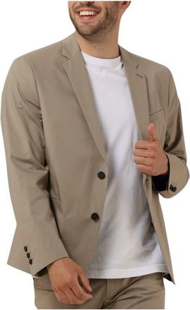 Drykorn Hurley Blazer - Heren - Blazers - Bruin - L - Katoen - Jassen
