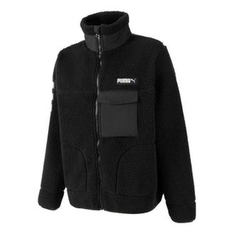 Puma Art Of Sherpa Zip Jacket Black 539707-01