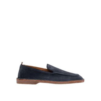Buttero Loafers, male, Blue, 7 UK, Suede SlipOn Loafers