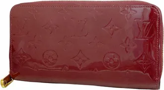 Louis Vuitton Rouge Fauviste Long Wallet (Bi-Fold) (Pre-Owned)