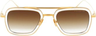 Dita Eyewear Flight Zonnebril - unisex - Zonnebrillen - Geel - 52 MM - Accessoires
