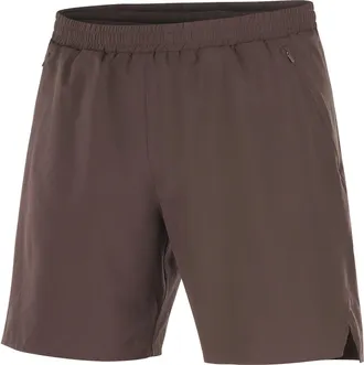 Salomon Mens SHKout Core 2-in-1 7 Shorts Brown XXL