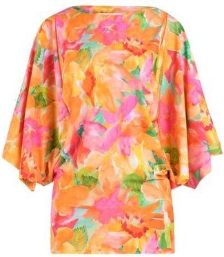 Sunshine 79 Utopia Cover-Up Minidress in Yellow Multi at Nordstrom Rack, Size Large