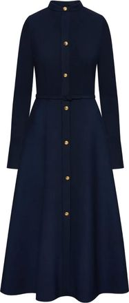 Oscar De La Renta Abito Artichoke - Blu