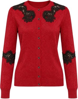 Dolce & Gabbana Cardigan - - Knitwear - Donna - Rosso - L