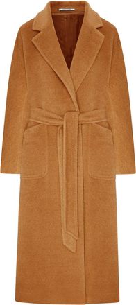 Tagliatore LONG CAMEL BELTED COAT - Tagliatore - Woman