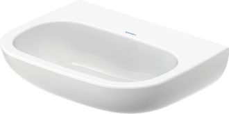 Duravit Duravit - Lavabo D-code, Sin Agujero Para Grifo, Sin Rebosadero