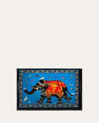 Ortigia Elephant Lacquered Tray