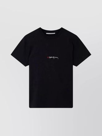Stella McCartney logo print cotton oversize t-shirt