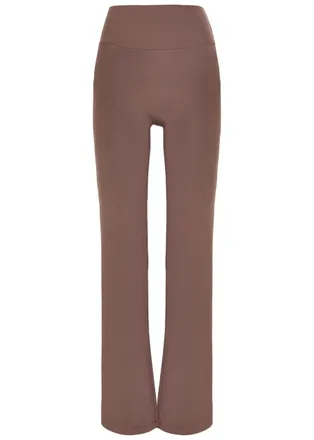 Nike Zenvy Flared-leg Infinasoft Leggings - Mauve - S (UK8-10 / S)