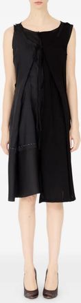 Maison Margiela Womens Black Wool Dress - Size EU 36 (Womens)