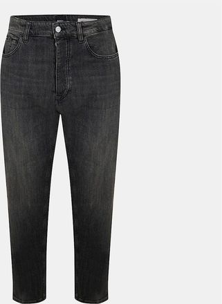 HUGO BOSS Mens Five Pocket Slim Fit Jeans - Grey - Size: 36W xl