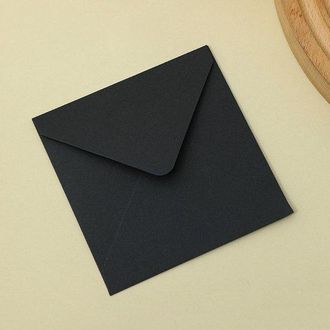 OEM Paquete De 50 Sobres Cuadrados De Colores, Dise&ntilde;o Sencillo, Sobres Multiusos, Papeler&iacute;a Creativa, Azul Real Claro, 12,5 X 12,5 Cm