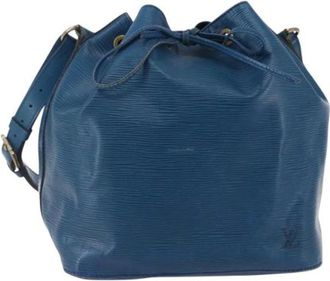 Louis Vuitton Pre-owned Bucket Bags, female, Blue, Size: ONE SIZE Pre-owned Vintage Bucket Bag