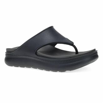 Dansko Womens Devyn Thong Sandal In Black