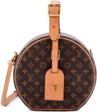 Louis Vuitton Petite Boite Chapeau Bag Monogram Canvas crossbody bag - Bruin